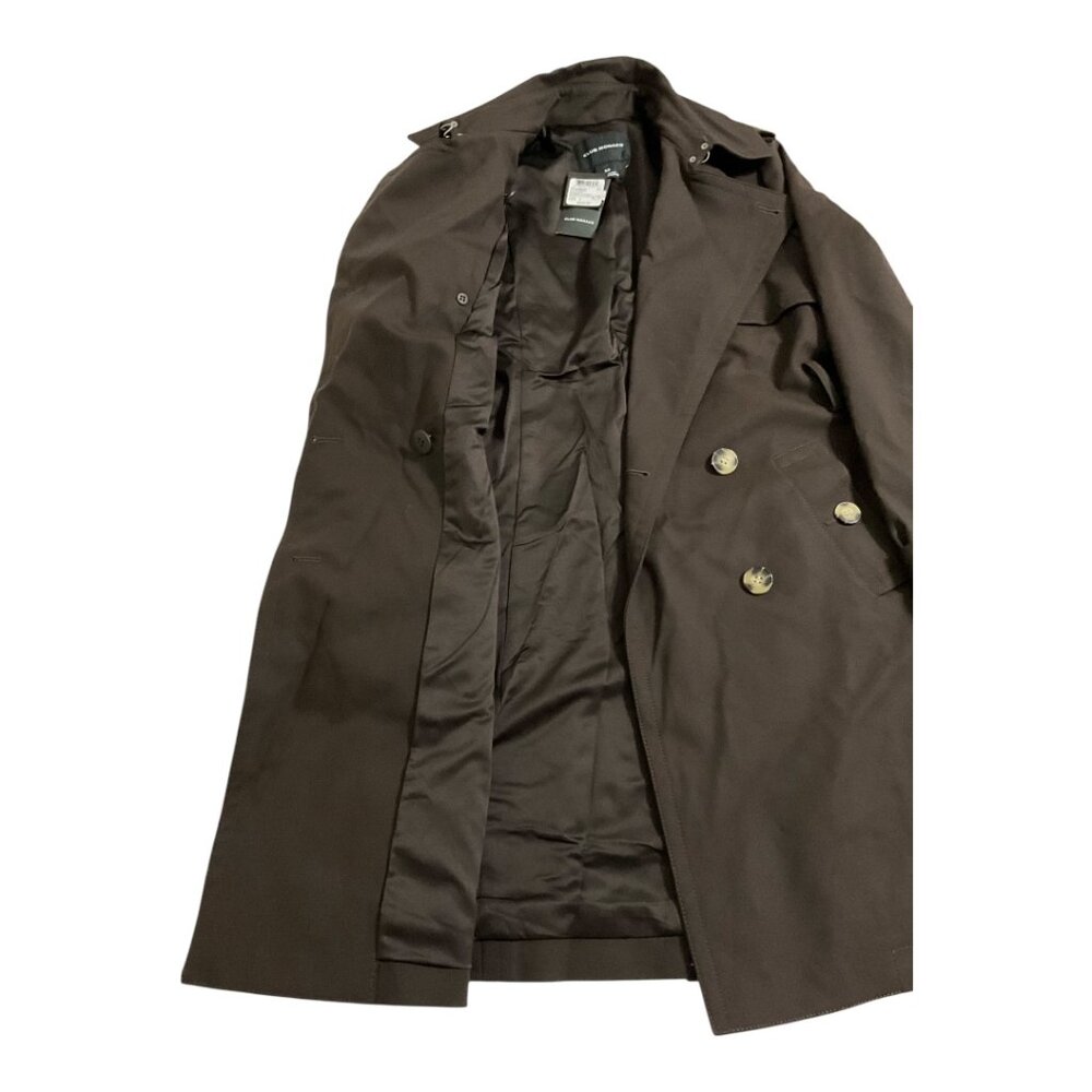 Club Monaco Matie Trench Coat Espresso Brown Womens Size S NWT $329 MSRP - Picture 4 of 7